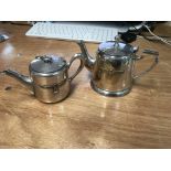German Kriegsmarine tea pots x2