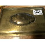 SS cigarette brass box