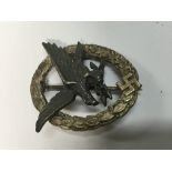 German WW2 style Luftwaffe Radio Operators badge