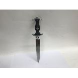 German WW2 SS Officers dagger , RZM marked blade ,