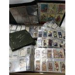 A large collection of Cigarette And trading cards