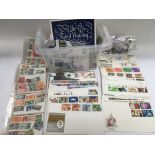 A collection of GB and foreign stamps and first da