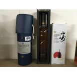 3 Boxed bottles of single malt whisky includes Tal