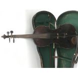 A late 19th Century Mittenwald violin of the Neune