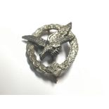 German WW2 style Luftwaffe air gunners badge