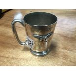 RAF rare Guinea Pig club prize cup see pictures