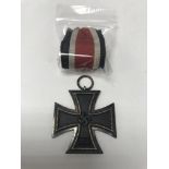 A German Iron cross, 2nd class with clasp