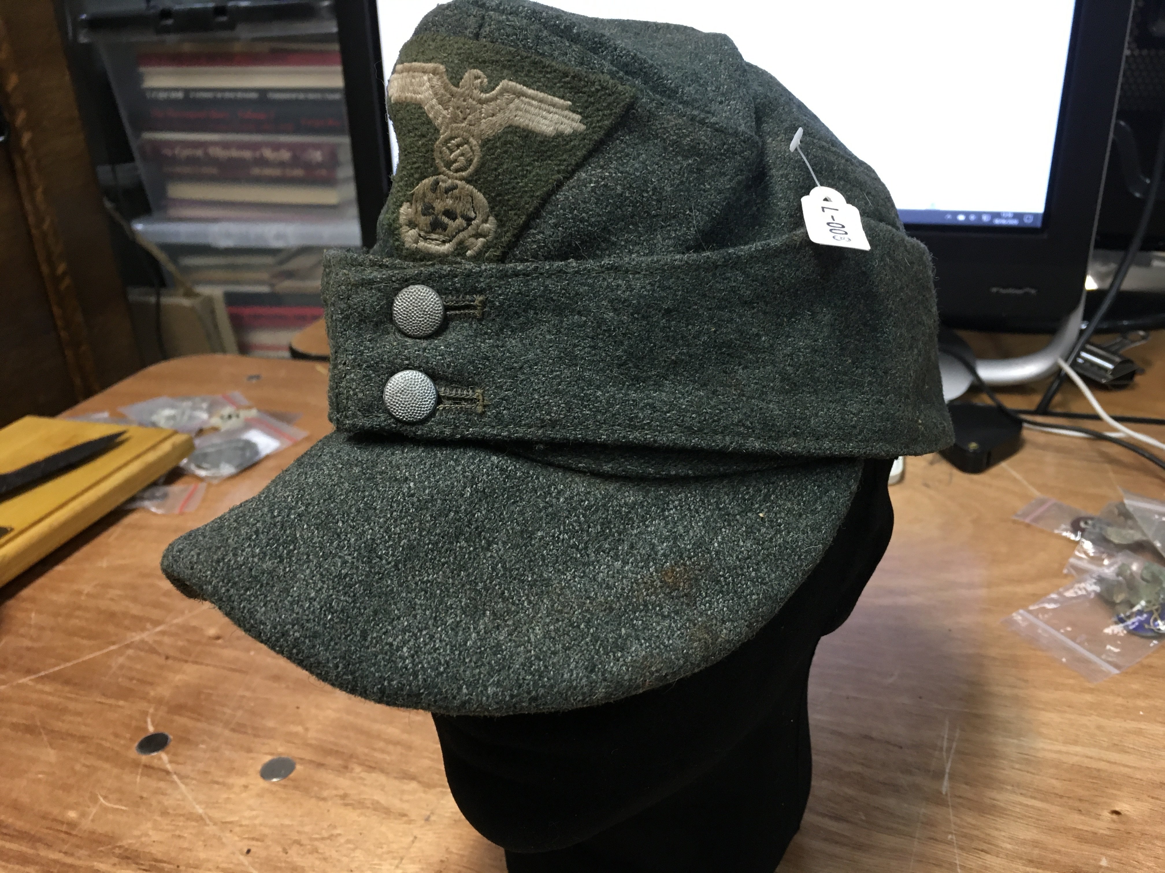 German SS forage cap