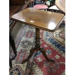 A Victorian mahogany occasional table with a recta