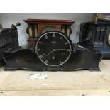 A large 1950s Junghans mantle clock, Westminster c