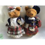 Scottish bears, in full highland dress, Macbear an