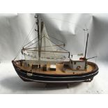 Billings model boats, 1:33 scale model of Krabbenk