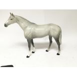 A large Beswick dapple Grey horse Hight 28cm no da