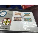 A collection of first day covers and presentation
