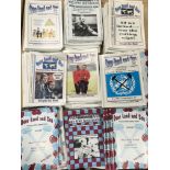 A collection of West Ham Utd fanzines.