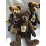 Boyds bears , a collection of 3 , including Malcol
