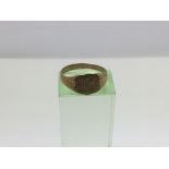 A 15ct gold ring dated 1921, approx 1.8g and appro