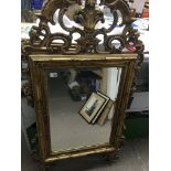 Included is a large regency style mirror. Dimensio