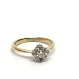 An 18ct gold solitaire diamond ring, approx.20ct,