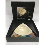 A boxed Rosenthal studio pottery ashtray 'Mars Lan