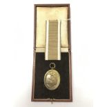 German Westwall medal in fitted case WW2 style , GVF