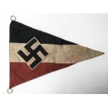 German WW2 style National Colours pennant