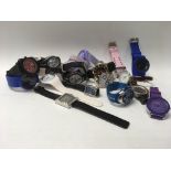 A bag of 20 ex display watches.