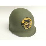 Vietnam War Style A.R.V.N Helmet. No liner