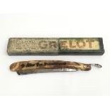 WW2 French Made Razor-Engraved Alles Fr Deutschland for selling to the occupying Germans