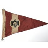 German WW2 style pennant with eagle