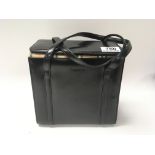 A Burberry leather box bag. (Used condition)
