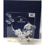 Swarovski Wonders of the sea SCS Harmony, Boxed. Plus additional light stand and plaque by Martin