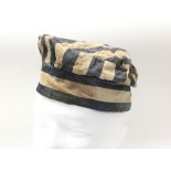 German Holocaust interest WW2 style Camp cap , service wear VF