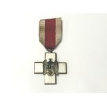 German Red Cross Order , WW2 style ,enamel intact , GVF
