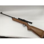 A 1969 BSA Meteor air rifle.