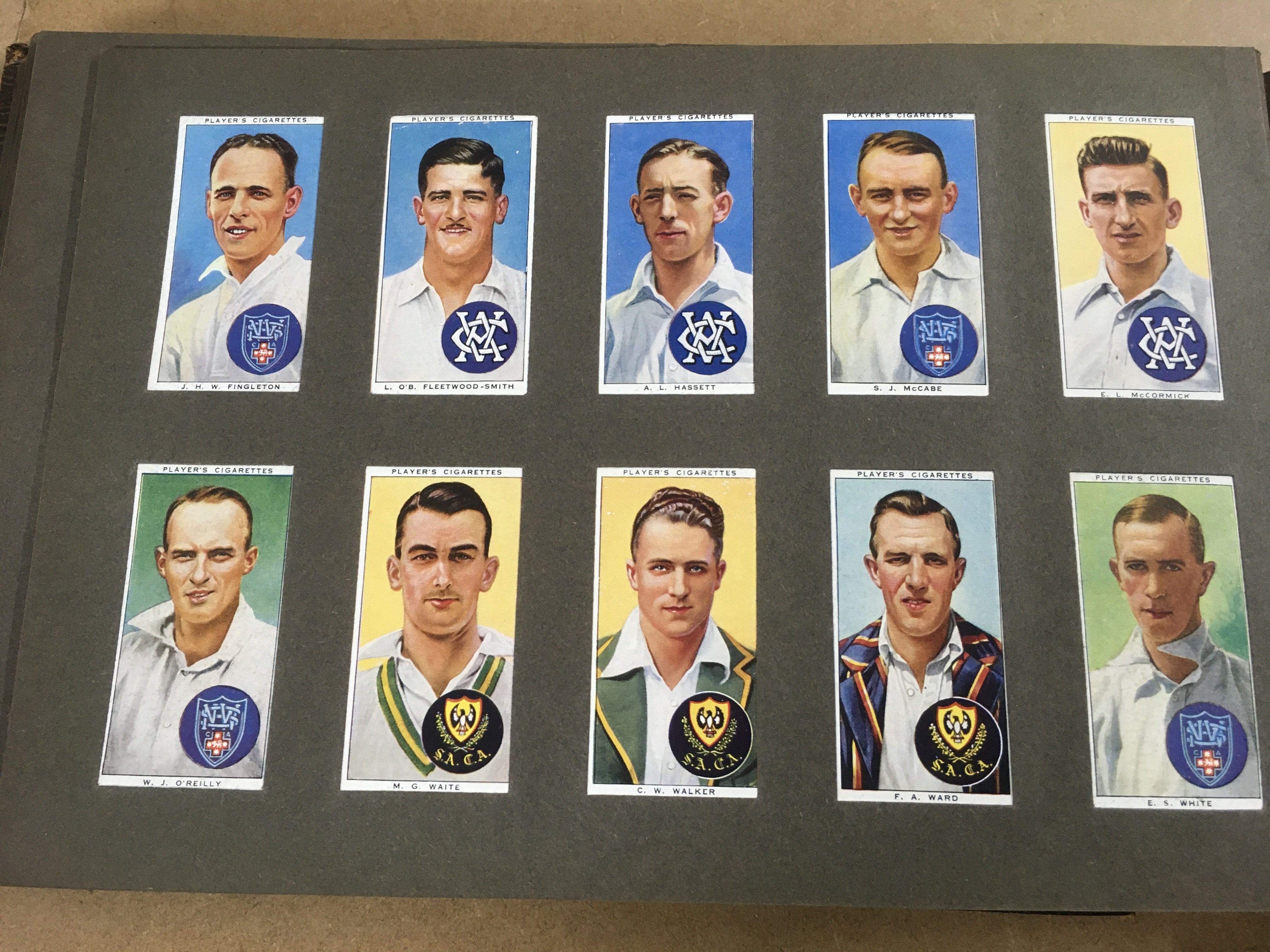 2 albums of cigarette cards including sporting subjects. - Image 2 of 3