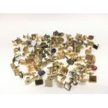 Another collection of approx 50 pairs of cufflinks.