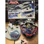 Manta force, entire space battle force in one gigantic ship, boxed but tatty