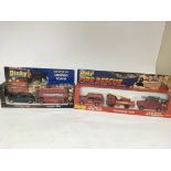Dinky toys, #300 London scene souvenir set and #304 Fire rescue set, boxed