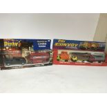 Dinky toys, #300 London scene souvenir set and #399 Convoy series , boxed