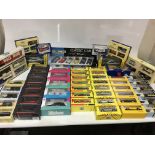A collection of boxed Diecast vehicles including Corgi, Lledo, Oxford, Shell, etc