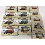 Corgi toys, boxed Diecast vehicles including buses and trams
