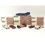 Western models, boxed die cast vehicles including, MG Midget, Duesenberg SJ special x2, Ferrari