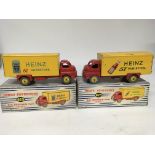 Dinky Supertoys, #923 Big Bedford van, Heinz, x2, boxed