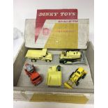 Dinky toys, #900 Gift set , Site building , boxed