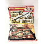 Majorette, boxed sets , includes Super construction and Rescue Emergency, boxes are tatty but toys