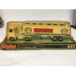 Dinky toys, #945 AEC fuel tanker ESSO, boxed