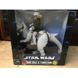 Star Wars collectors series, Han Solo and Tauntaun, 12" doll, boxed