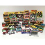 A collection of boxed Diecast vehicles including, FJ miniatures, Metosul, Marklin, Dandy, Diapet