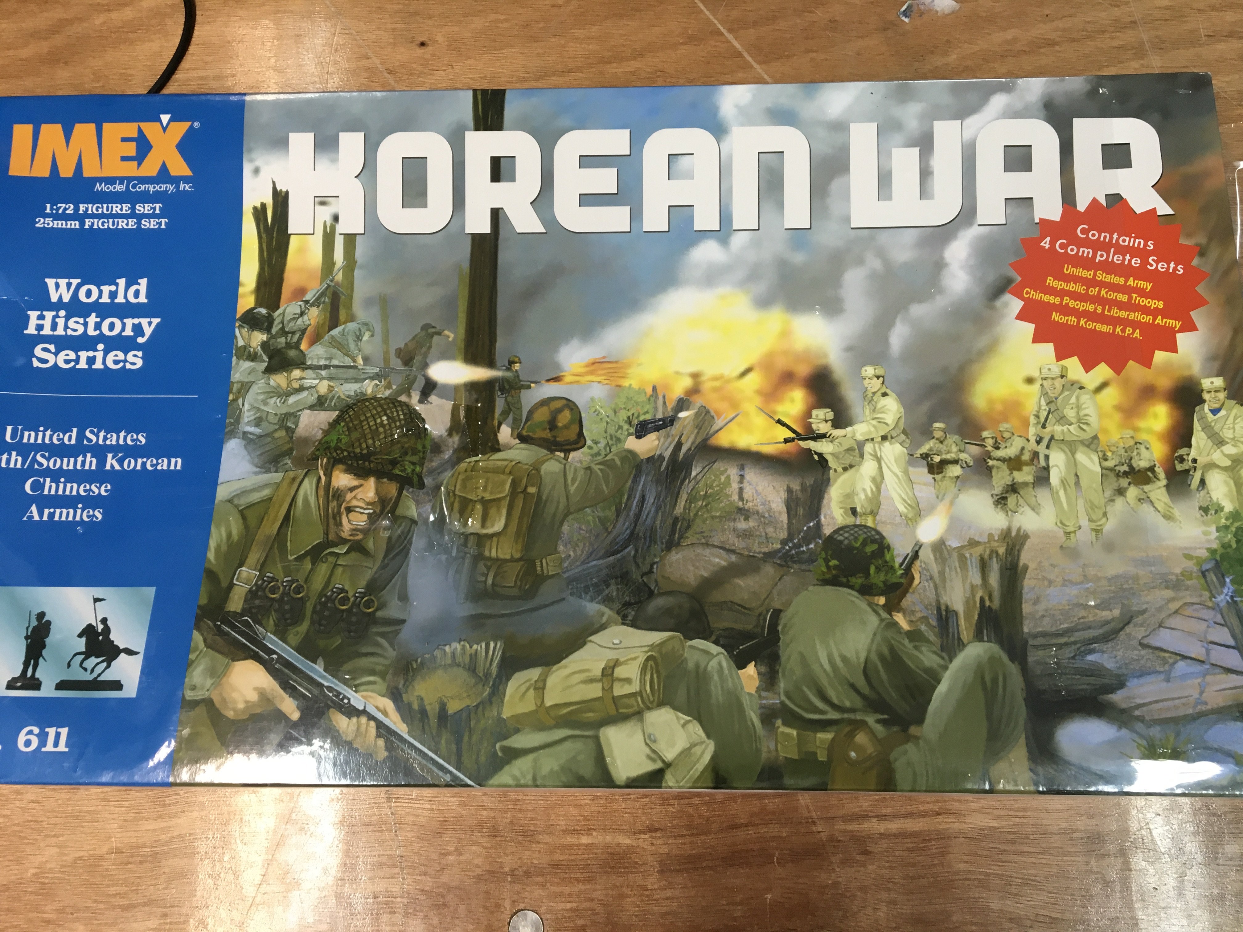 Imex model company, 1:72 scale Korean War figure s